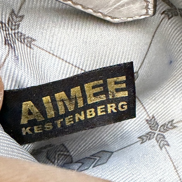 💄RARE💄 Aimee Kestenberg Faux Croco Leather Crossbody Bag - Picture 14 of 14